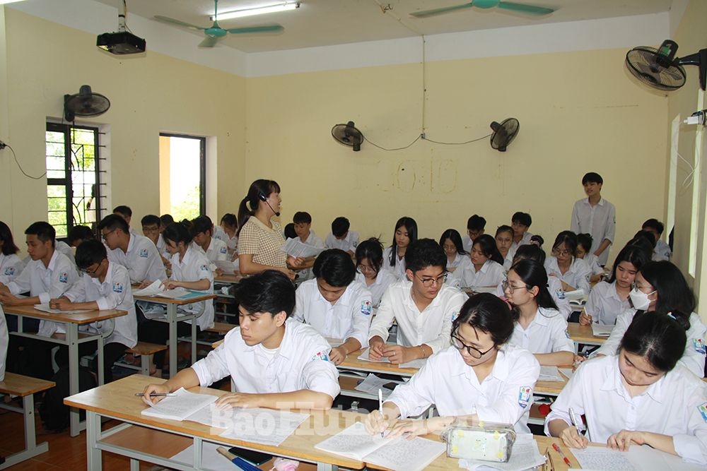 “Nước rút” ôn thi tốt nghiệp THPT