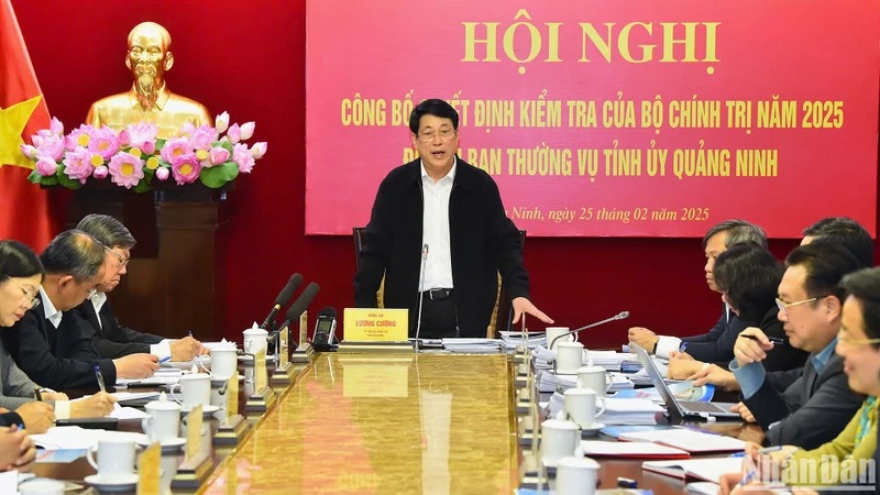 Chủ tịch nước Lương Cường: Qua kiểm tra đánh giá đúng những việc làm tốt, mô hình hay để nhân rộng