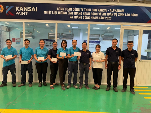 Công đoàn Công ty TNHH sơn Kansai - Alphanam: Đồng hành cùng người lao động