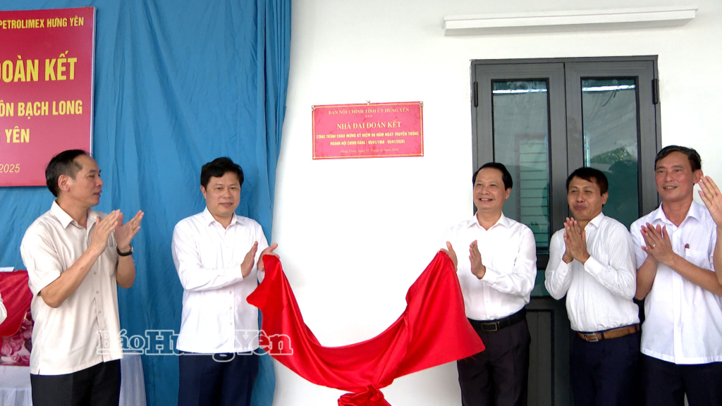 Khánh thành và bàn giao nhà 