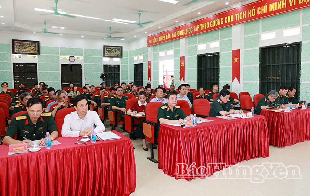 Đoàn kiểm tra của Tổng cục Chính trị Quân đội nhân dân Việt Nam kiểm tra công tác Đảng, công tác chính trị tại ban CHQS các xã, phường: Đức Hợp và Sơn Nam