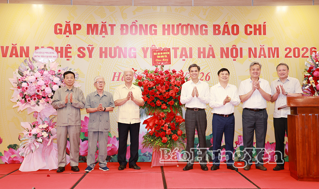 Gặp mặt đồng hương báo chí, văn nghệ sĩ Hưng Yên tại Hà Nội
