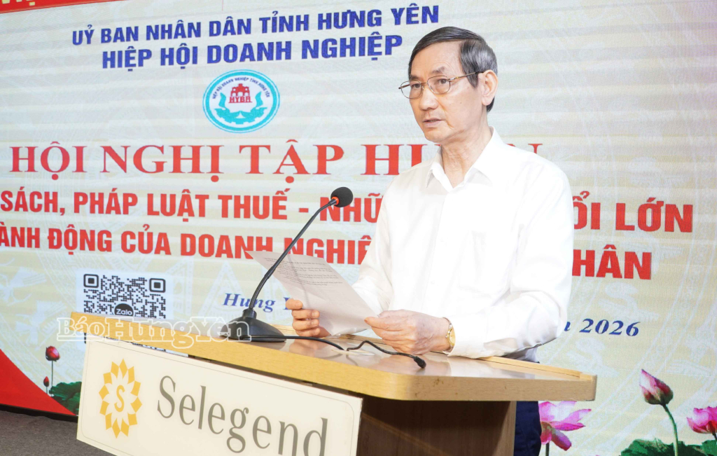 Tập huấn chính sách thuế mới cho doanh nghiệp