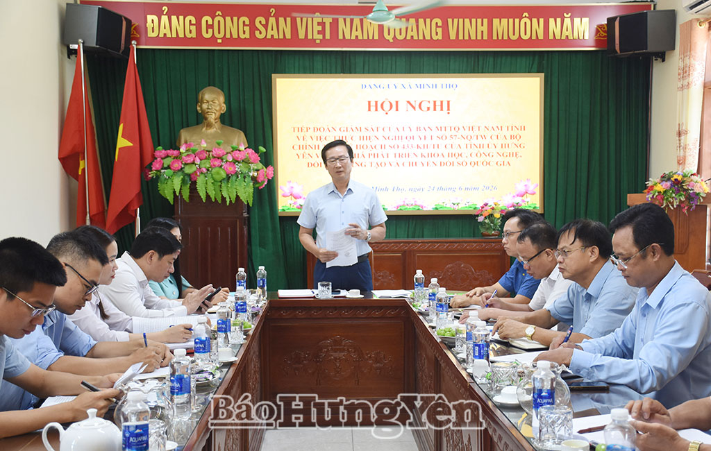 Xã Minh Thọ: Thu nhận và xử lý 24.305 hồ sơ làm định danh điện tử mức 2