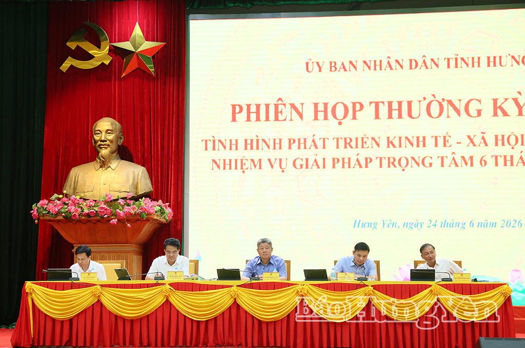 Hưng Yên: Tăng trưởng GRDP đạt 10,5% trong 6 tháng đầu năm 2026