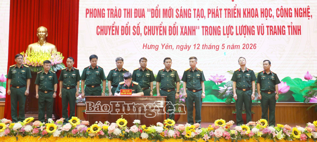 Chuyển đổi số trong lực lượng vũ trang tỉnh