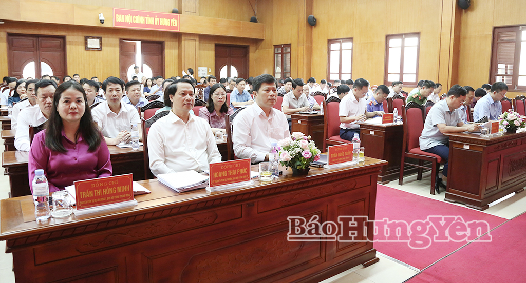 Tăng cường công tác nội chính, xử lý dứt điểm các vụ việc tồn đọng, kéo dài