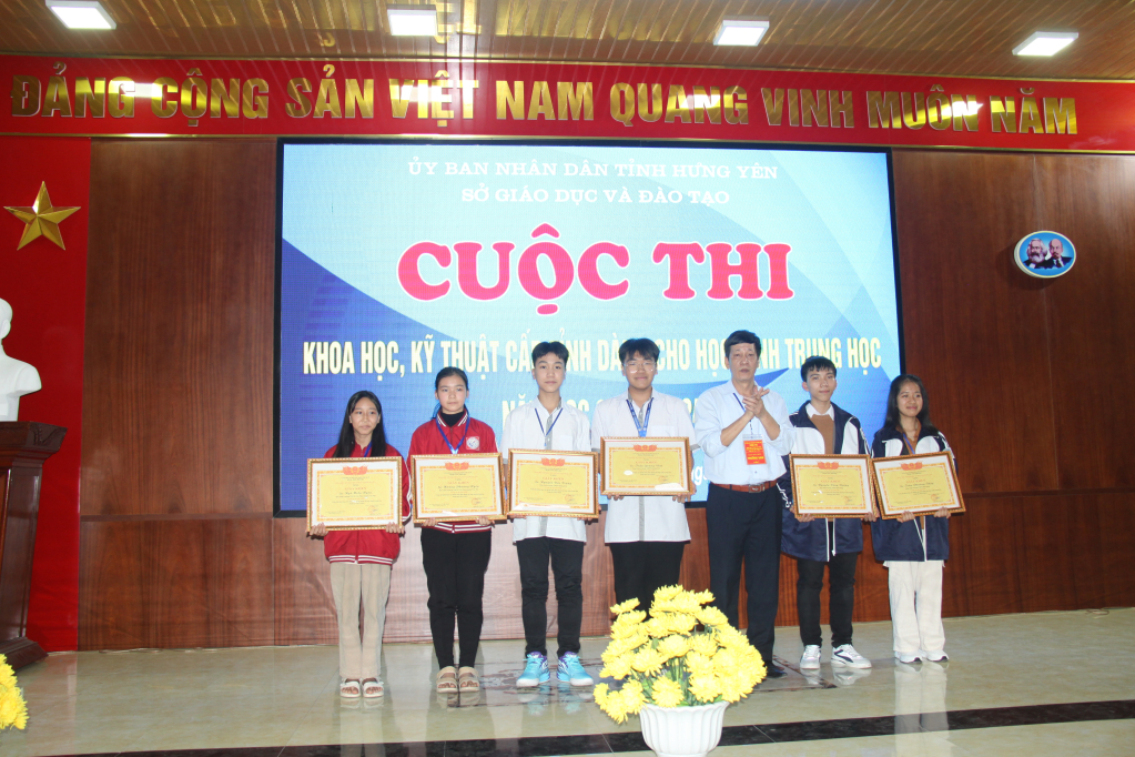 Cuộc thi khoa học, kỹ thuật cấp tỉnh dành cho học sinh trung học năm học 2023-2024