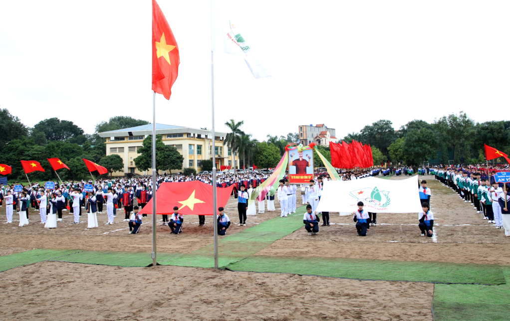 Khai mạc Hội khỏe Phù Đổng huyện Khoái Châu lần thứ XI