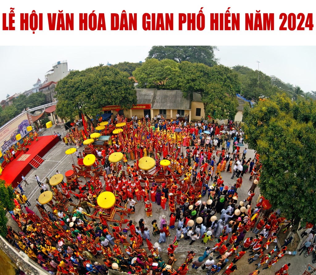 Lễ hội Văn hóa dân gian Phố Hiến năm 2024