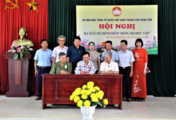 Hưng Yên: Xây dựng mô hình “Dòng họ tự quản” ở khu dân cư