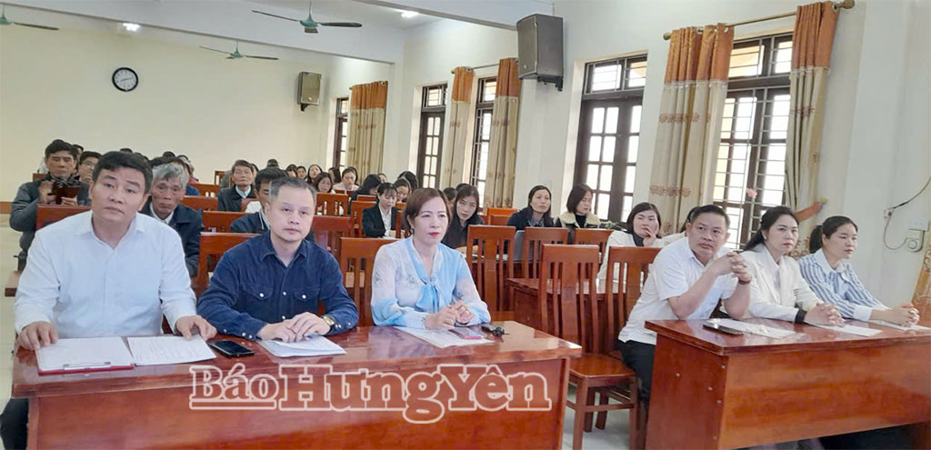 Trung tâm Chính trị xã Hoàng Hoa Thám: Bồi dưỡng lý luận chính trị và nghiệp vụ cho 80 cán bộ kiểm tra, giám sát ở cơ sở