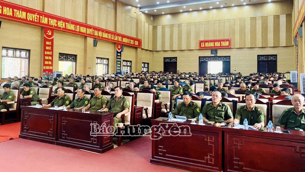 Hơn 320 học viên tham gia lớp bồi dưỡng nghiệp vụ cho lực lượng tham gia bảo vệ an ninh, trật tự ở cơ sở 