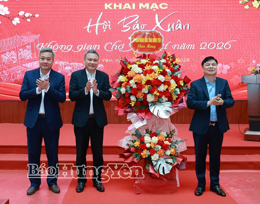 Khai mạc “Hội Báo Xuân và Không gian Chợ Tết Việt năm 2026”