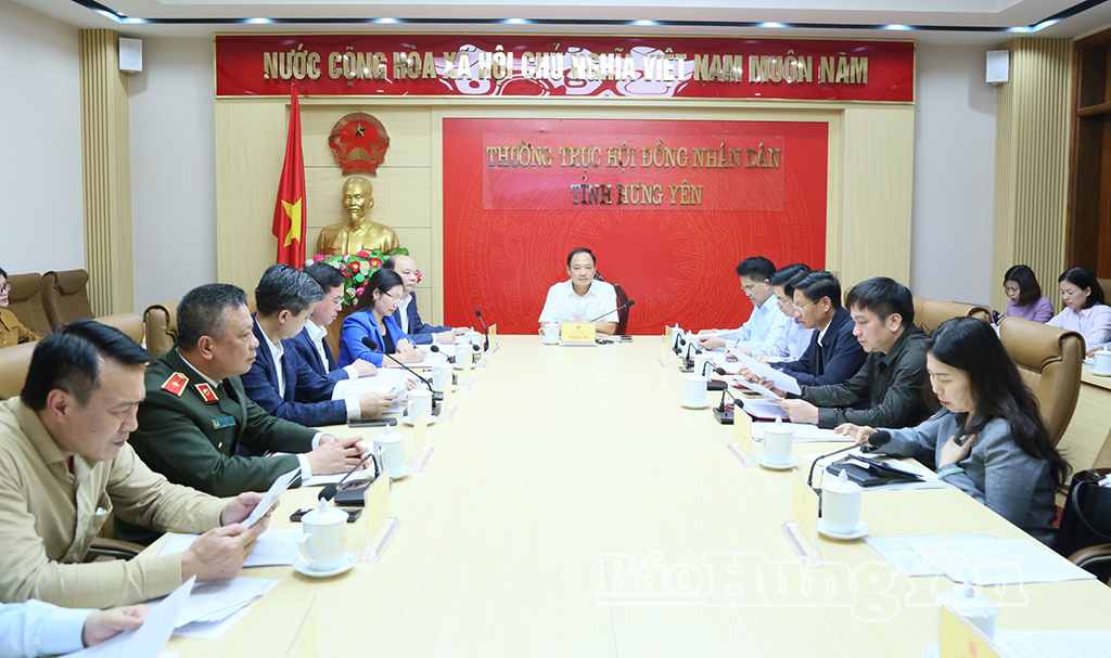 Ủy ban bầu cử tỉnh triển khai công tác bầu cử