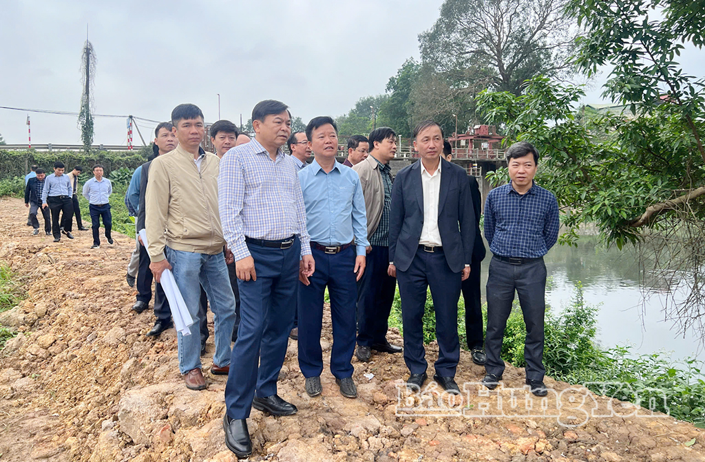 Khảo sát thực địa công trình thủy lợi Bắc Hưng Hải trên địa bàn tỉnh Hưng Yên