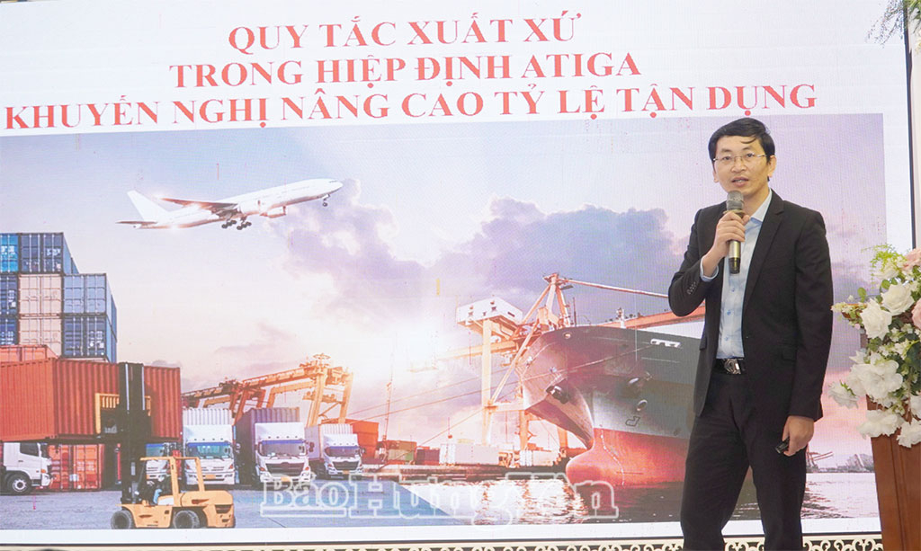 Tập huấn quy tắc xuất xứ hàng hóa cho doanh nghiệp xuất nhập khẩu