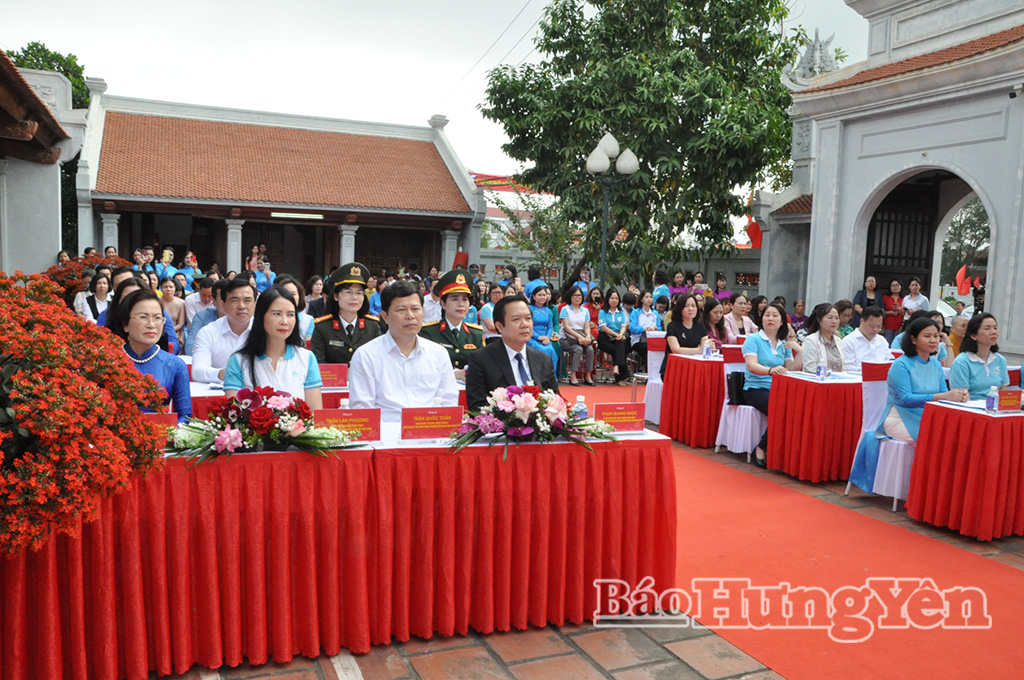 Trung ương Hội Liên hiệp Phụ nữ Việt Nam phát động đợt thi đua cao điểm và “Tết trồng cây đời đời nhớ ơn Bác Hồ” Xuân Bính Ngọ năm 2026 tại Hưng Yên