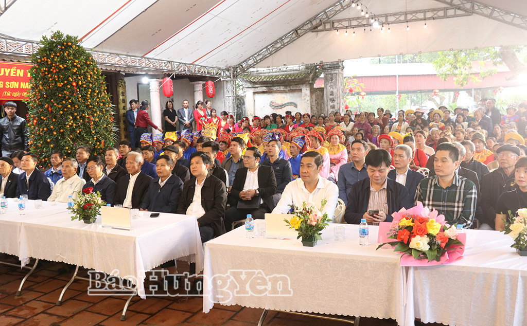 Khai mạc Lễ hội truyền thống đình Bồng Châu