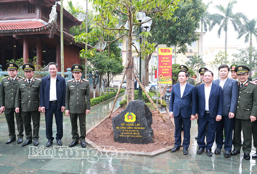 Bộ Công an tổ chức Lễ phát động “Tết trồng cây năm 2026 - Vì một Việt Nam xanh”