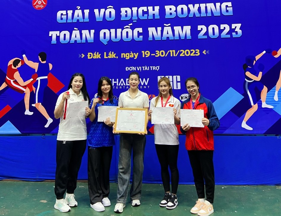 Các vận động viên tỉnh Hưng Yên giành 3 Huy chương Đồng tại Giải vô địch Boxing toàn quốc năm 2023