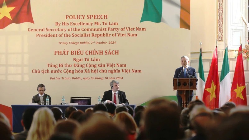 Tầm nhìn về kỷ nguyên mới trong quan hệ hữu nghị và hợp tác Việt Nam-Ireland