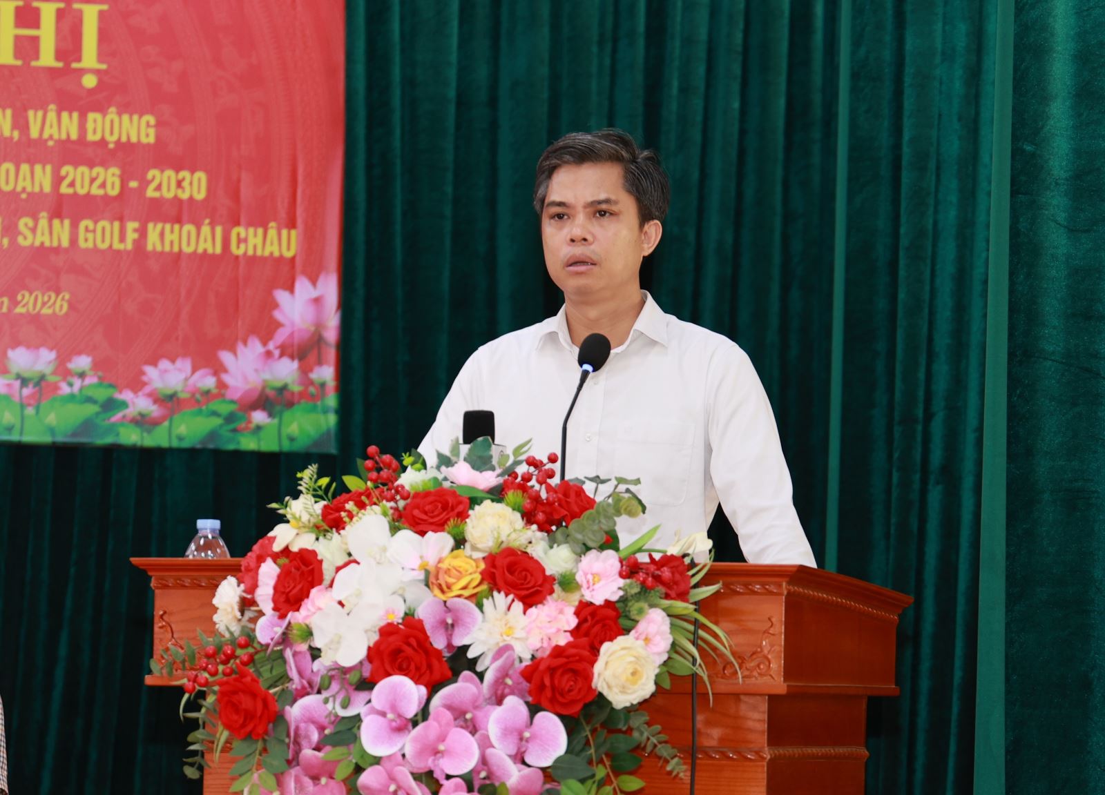 Tuyên truyền, vận động các dự án trọng điểm của tỉnh giai đoạn 2026-2030; dự án Khu phức hợp đô thị, du lịch sinh thái, sân golf Khoái Châu