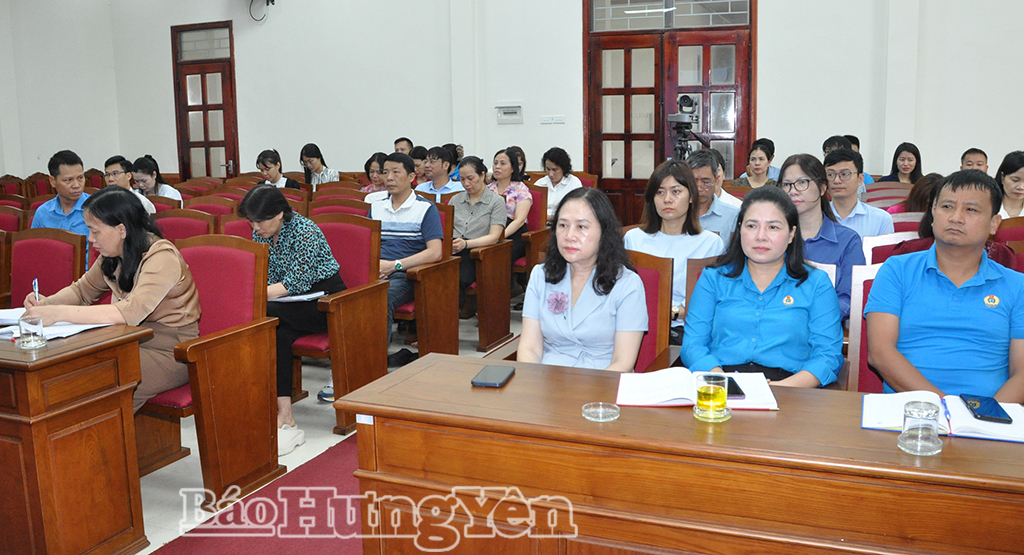 Quán triệt một số nội dung quan trọng trong hoạt động công đoàn