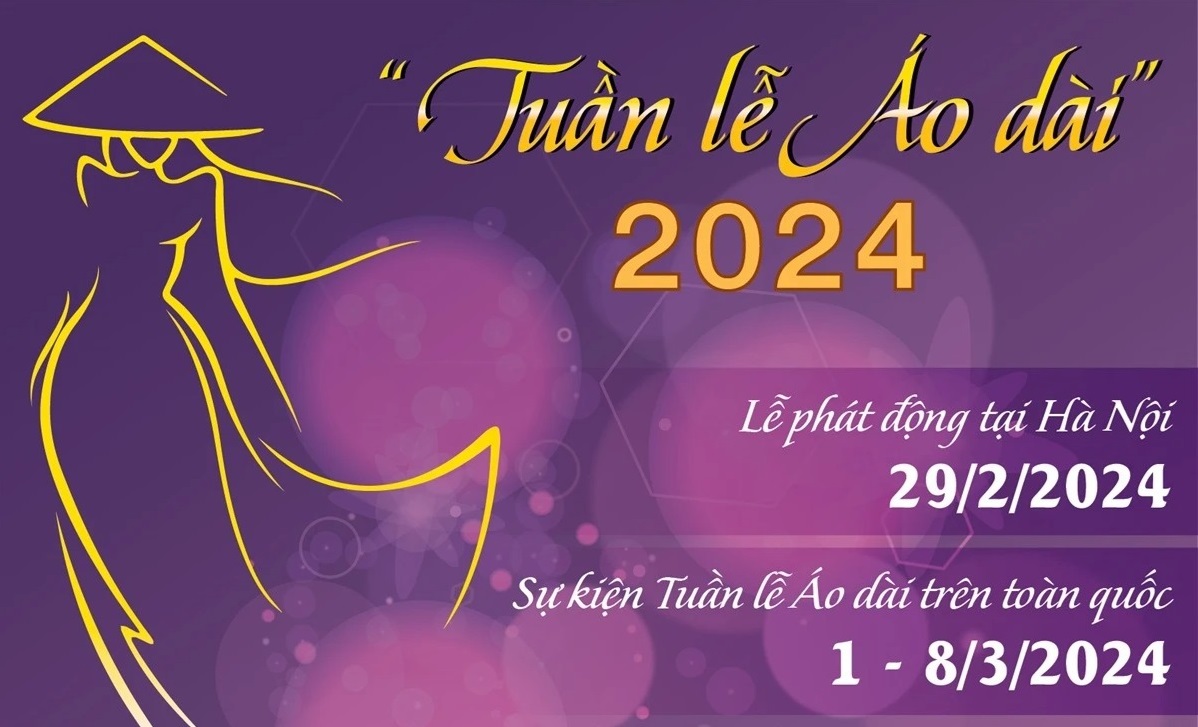 “Tuần lễ Áo dài” năm 2024 sẽ diễn ra trên phạm vi toàn quốc