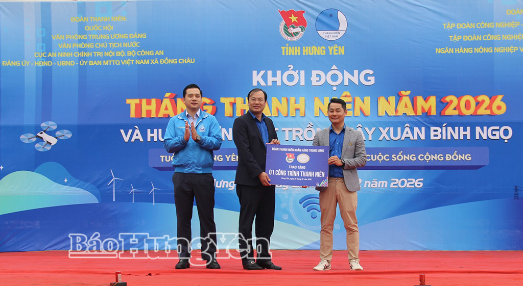 Khởi động Tháng Thanh niên và hưởng ứng Tết trồng cây Xuân Bính Ngọ năm 2026