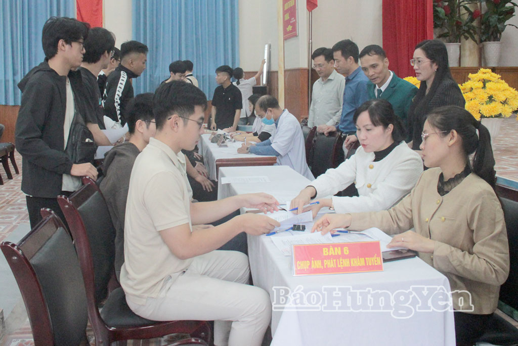 Xã Lương Bằng: Thực hiện chặt chẽ quy trình tuyển chọn và gọi công dân nhập ngũ