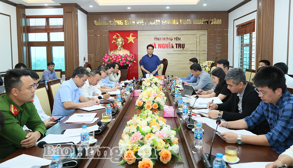 Tập trung tháo gỡ khó khăn trong giải phóng mặt bằng dự án xây dựng hạ tầng Khu công nghiệp Văn Giang