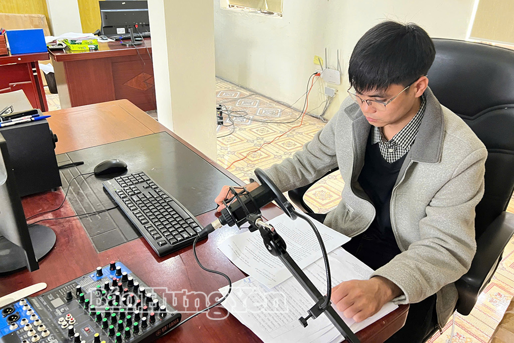 Truyền thanh cơ sở với công tác tuyên truyền cuộc bầu cử