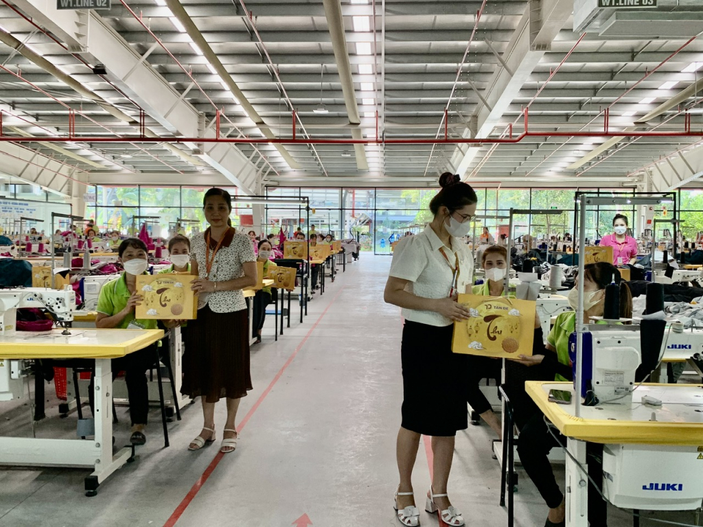 Nhà máy Tân Đệ 9: Chú trọng chăm lo con công nhân lao động