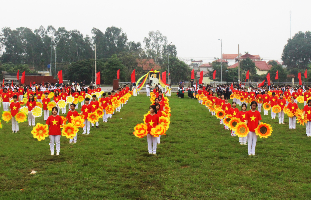 Khai mạc Hội khỏe Phù Đổng huyện Tiên Lữ lần thứ XI