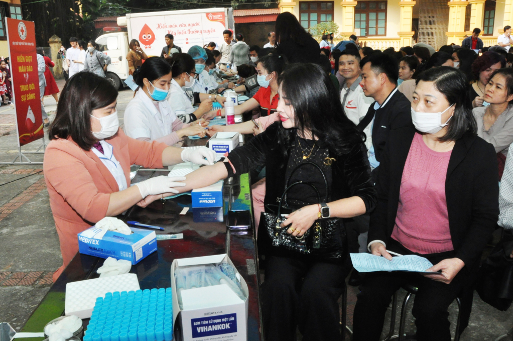 Ban Chỉ đạo vận động hiến máu tình nguyện tỉnh: Chương trình Lễ hội Xuân hồng