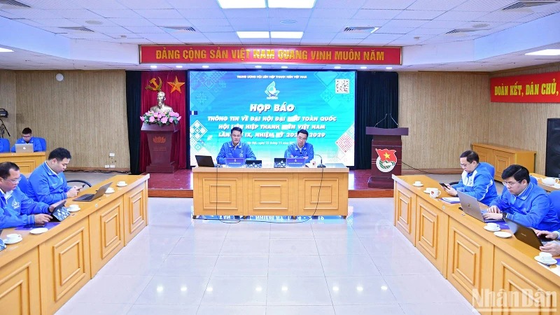 Đại hội IX Hội Liên hiệp Thanh niên Việt Nam đặt khẩu hiệu tiến vào kỷ nguyên mới