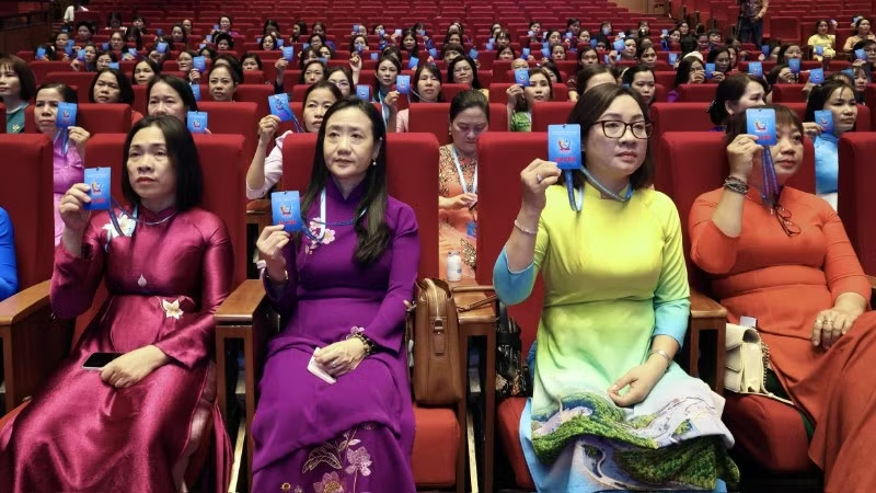 789 đại biểu chính thức dự Đại hội đại biểu Phụ nữ toàn quốc lần thứ XIV