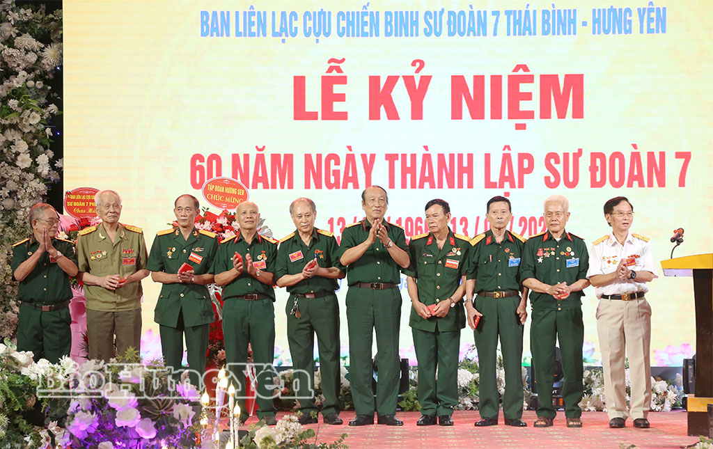 Ban Liên lạc Cựu chiến binh Sư đoàn 7 Thái Bình - Hưng Yên gặp mặt truyền thống