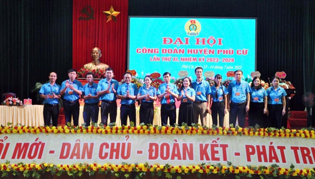 Đại hội Công đoàn huyện Phù Cừ lần thứ XI, nhiệm kỳ 2023 – 2028