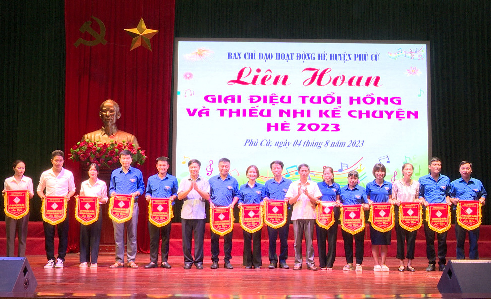 Phù Cừ: Liên hoan Giai điệu tuổi hồng và thiếu nhi kể chuyện hè năm 2023