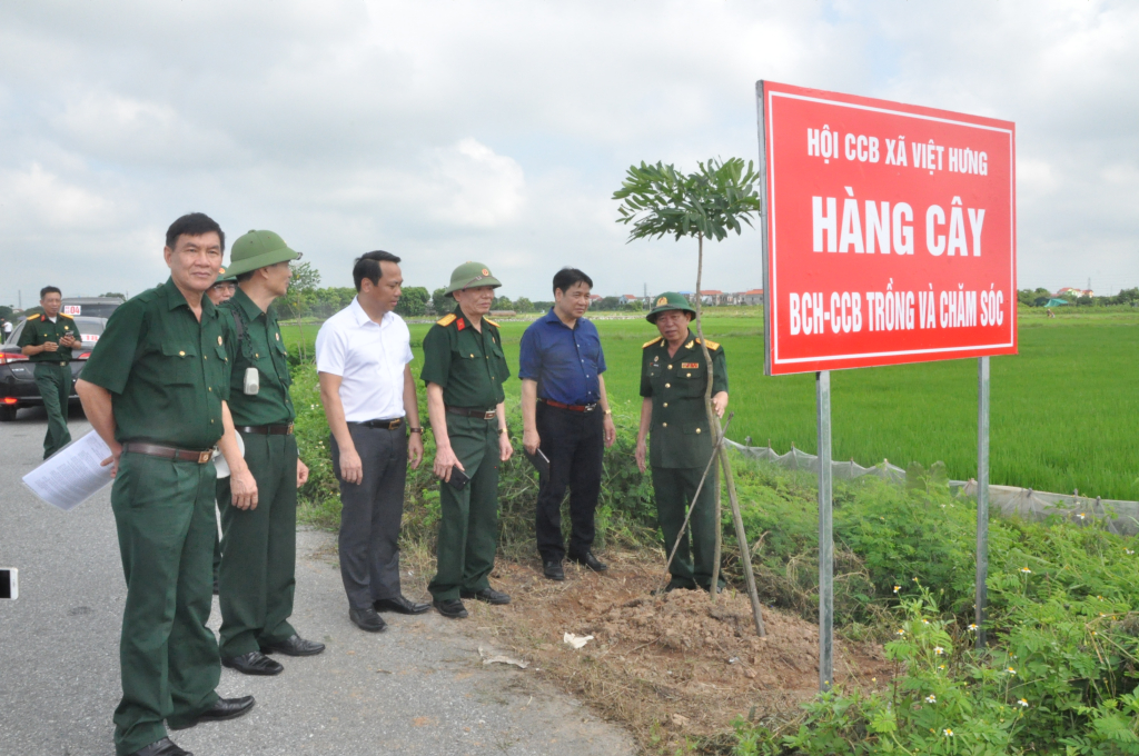 Hội Cựu chiến binh tỉnh: Tham quan, học tập kinh nghiệm một số mô hình tiêu biểu tại huyện Văn Lâm