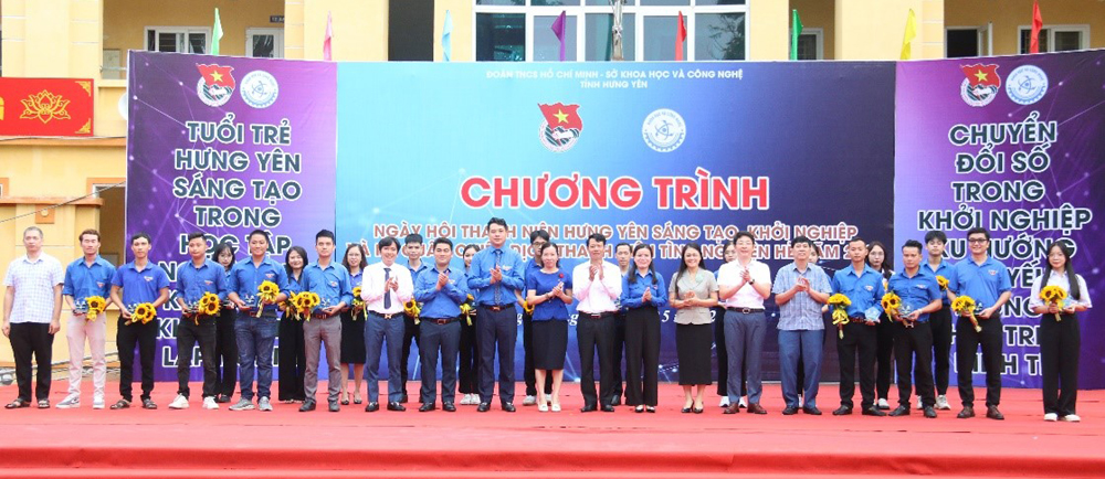 Ngày hội thanh niên Hưng Yên sáng tạo, khởi nghiệp; ra quân chiến dịch thanh niên tình nguyện hè năm 2023