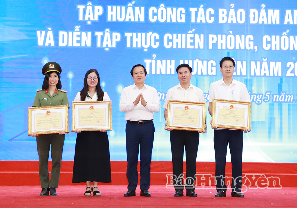 Diễn tập thực chiến phòng, chống tấn công mạng tỉnh Hưng Yên năm 2026