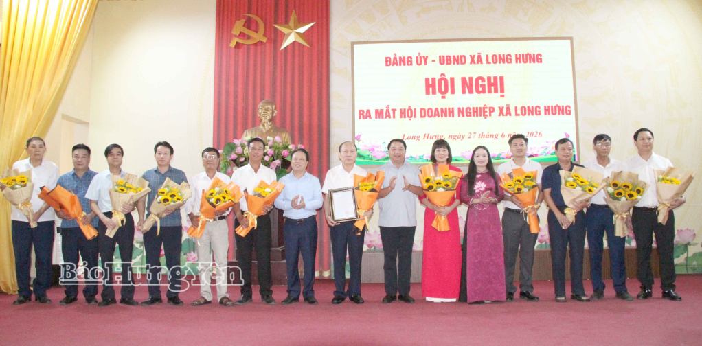 Ra mắt Hội Doanh nghiệp xã Long Hưng