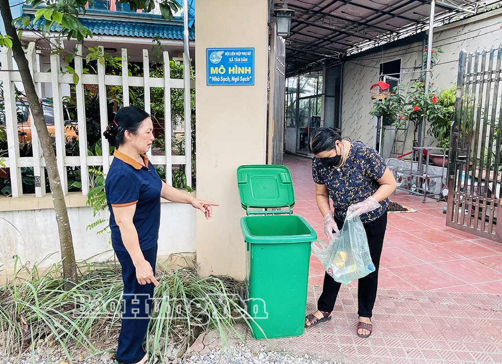 “Nhà sạch, ngõ đẹp” - Từ ý thức đến hành động