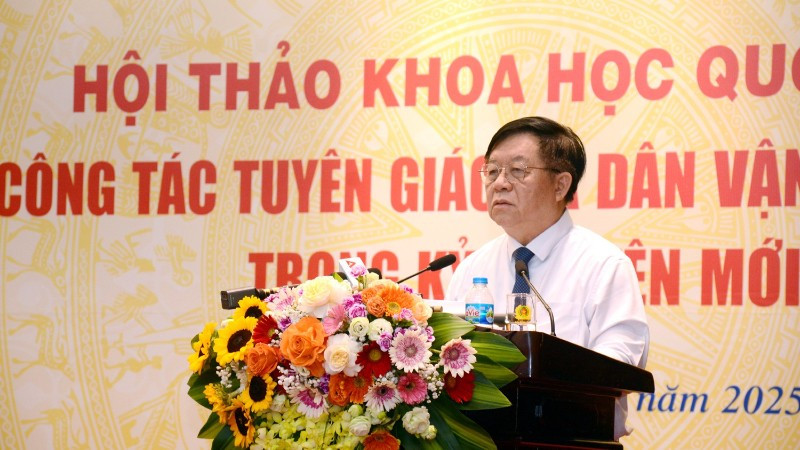 Hội thảo khoa học quốc gia “Công tác tuyên giáo và dân vận của Đảng trong kỷ nguyên mới”