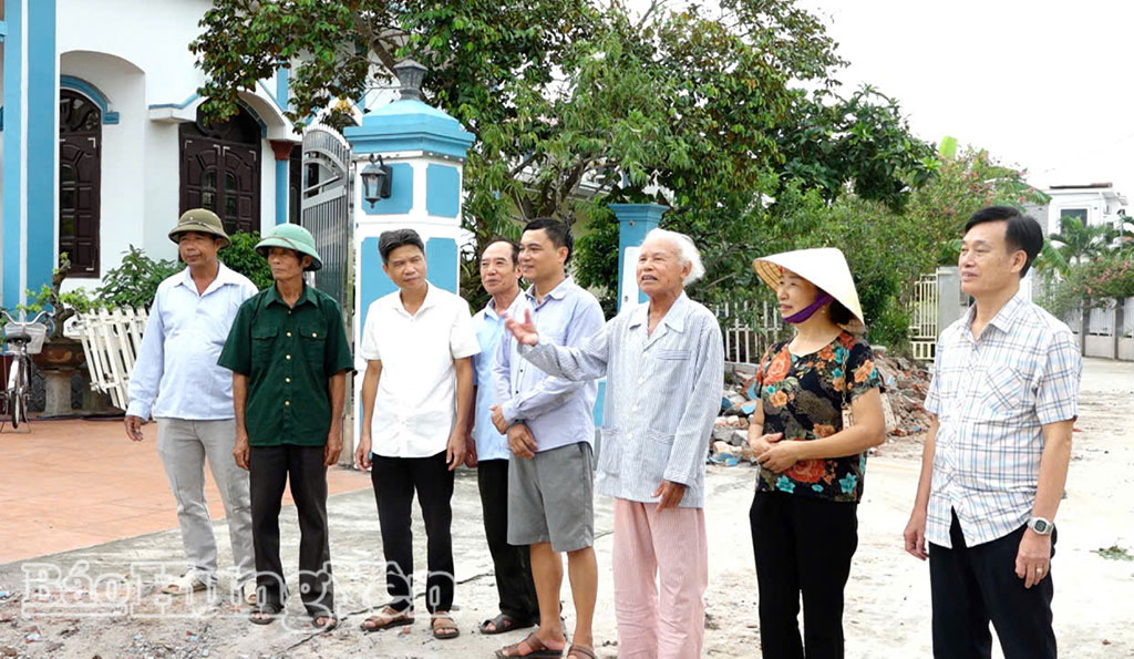 Gần 200 hộ dân ở xã Đồng Bằng tự nguyện hiến đất, tài sản để mở rộng đường giao thông