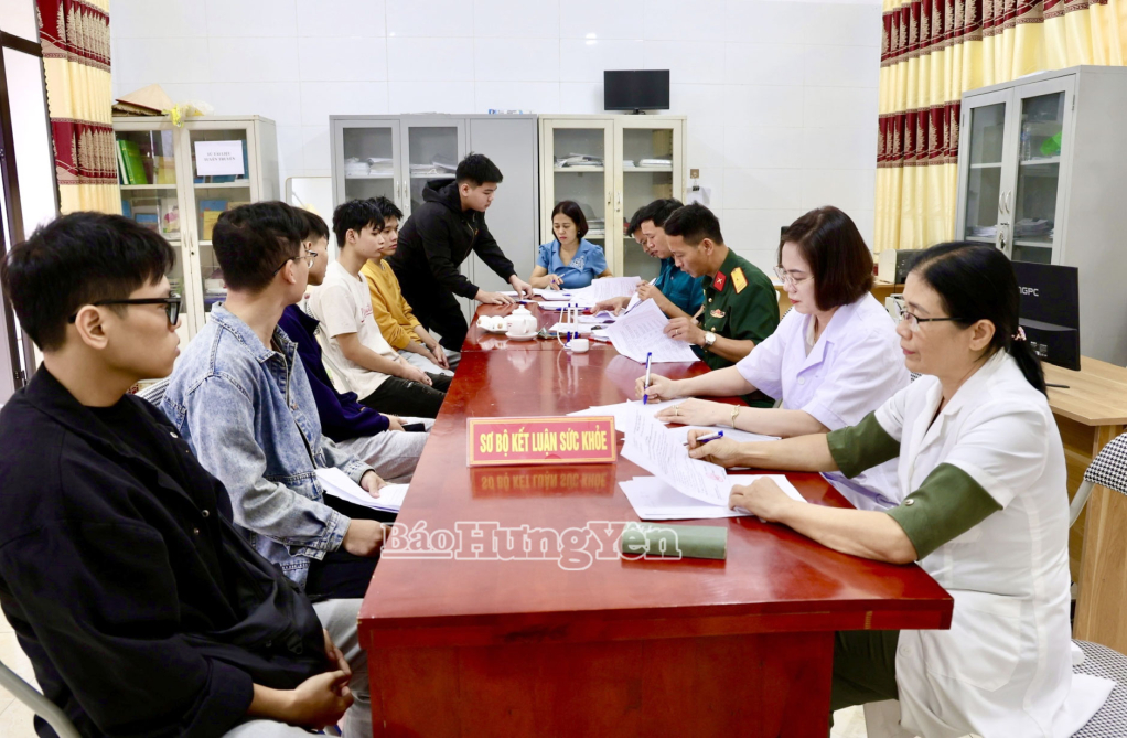 Các xã tổ chức khám sơ tuyển nghĩa vụ quân sự năm 2026