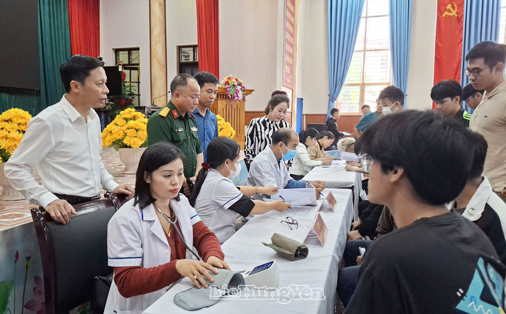 Các xã tổ chức khám sơ tuyển sức khỏe nghĩa vụ quân sự năm 2026